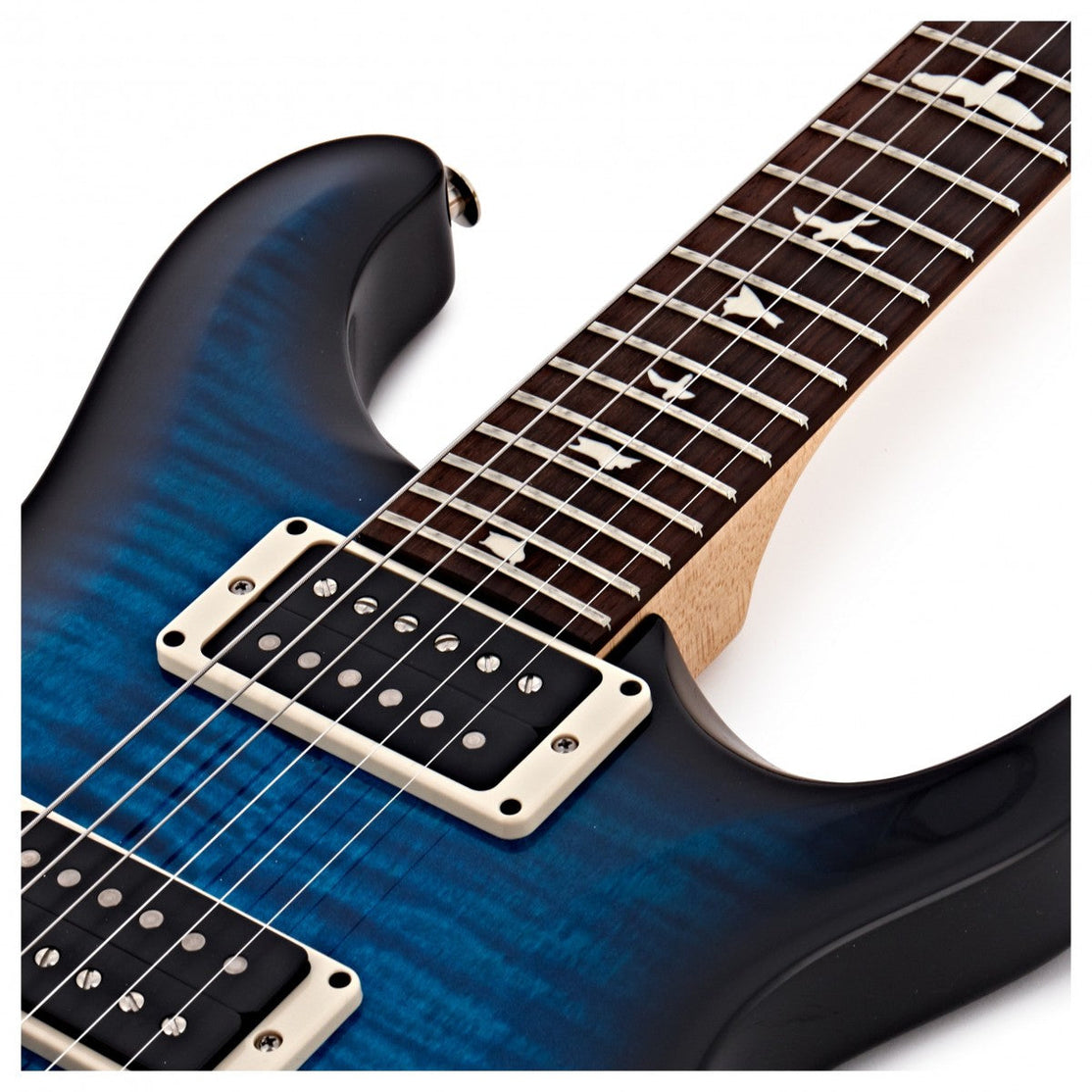 Đàn Guitar Điện PRS CE 24 Semi-Hollow w/Bag, Blue Matteo Smokeburst-Mai Nguyên Music