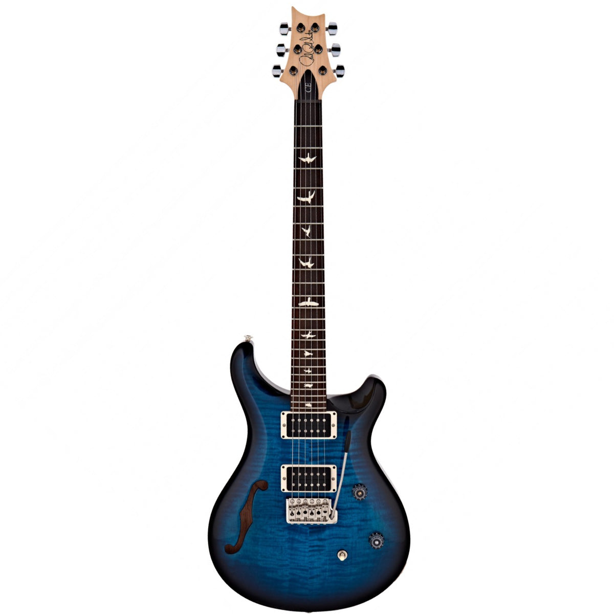 Đàn Guitar Điện PRS CE 24 Semi-Hollow w/Bag, Blue Matteo Smokeburst-Mai Nguyên Music