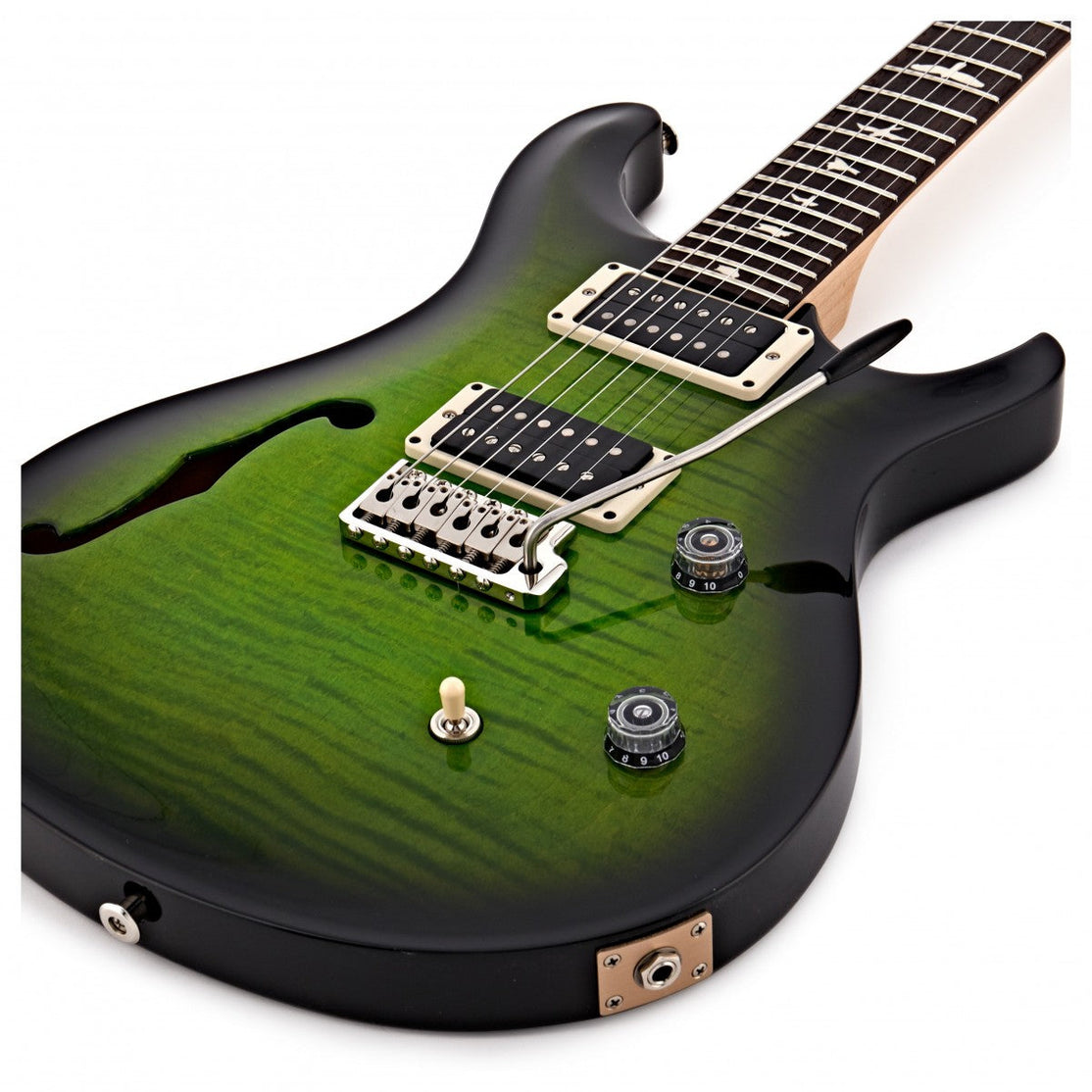 Đàn Guitar Điện PRS CE 24 Semi-Hollow w/Bag, Eriza Verde Smokeburst-Mai Nguyên Music