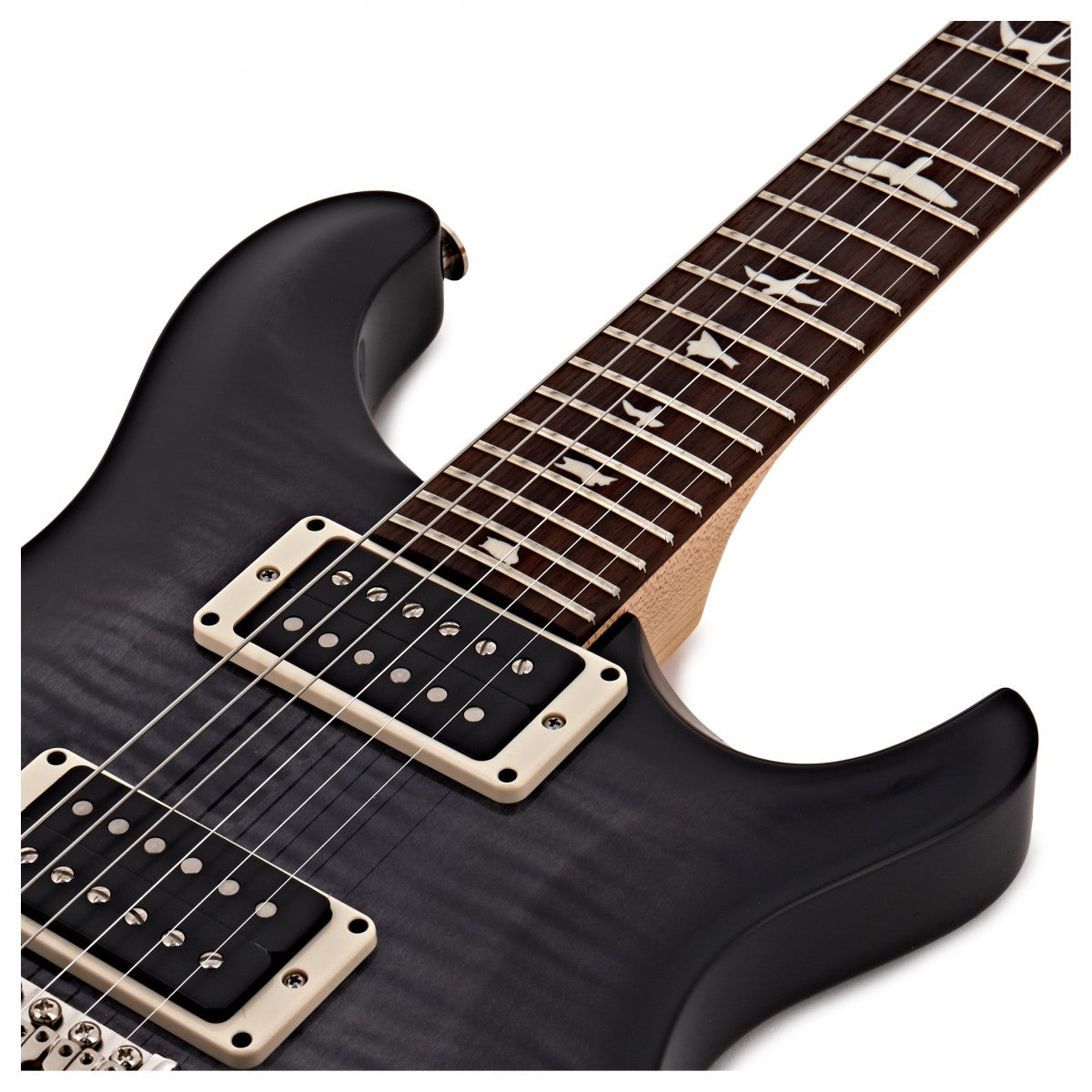 Đàn Guitar Điện PRS CE 24 Semi-Hollow w/Bag, Faded Gray Black Smokeburst-Mai Nguyên Music