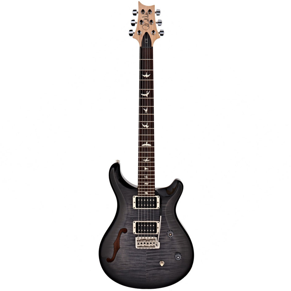 Đàn Guitar Điện PRS CE 24 Semi-Hollow w/Bag, Faded Gray Black Smokeburst-Mai Nguyên Music