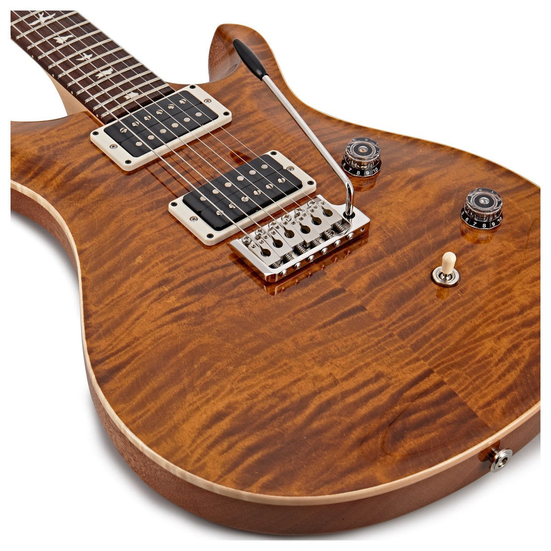 Đàn Guitar Điện PRS CE 24 w/Bag, Black Amber-Mai Nguyên Music