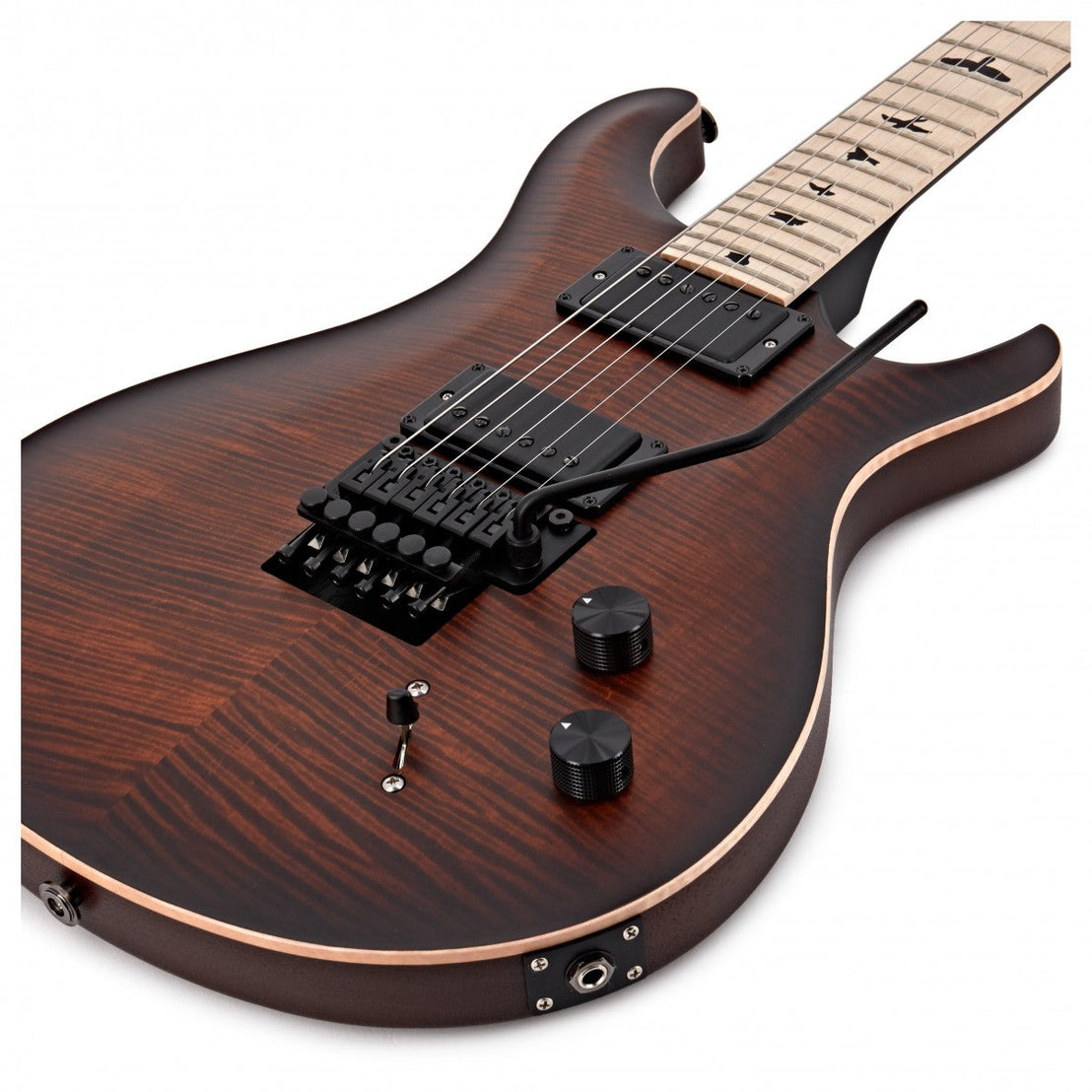 Đàn Guitar Điện PRS Dustie Waring CE 24 Floyd w/Bag, Burnt Amber Smokeburst-Mai Nguyên Music