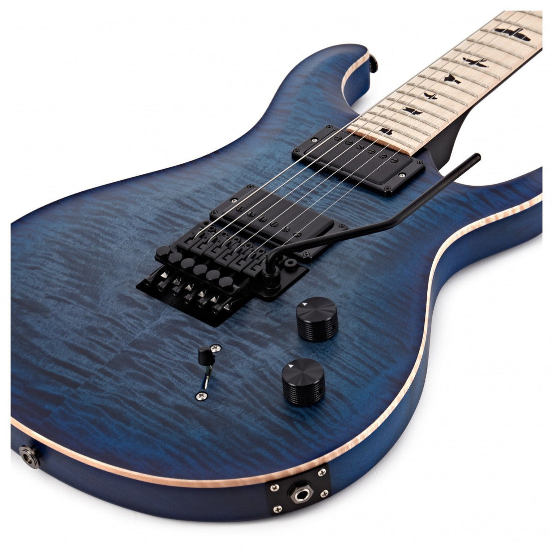 Đàn Guitar Điện PRS Dustie Warning CE 24 Floyd w/Bag, Faded Blue Smokeburst-Mai Nguyên Music