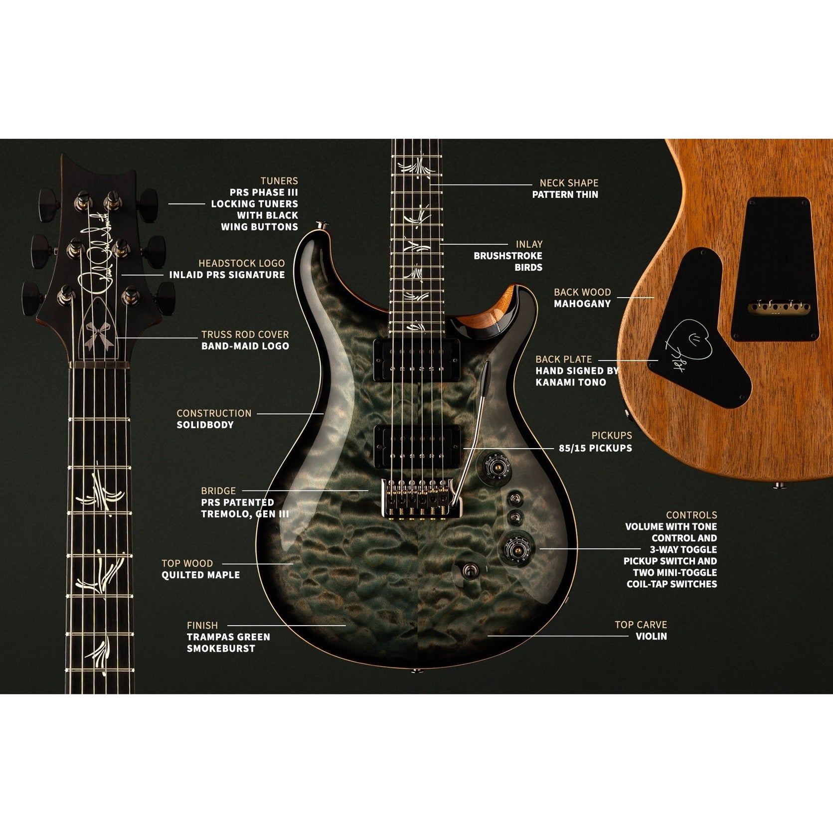 Đàn Guitar Điện PRS Kanami Limited Edition - 2024-Mai Nguyên Music