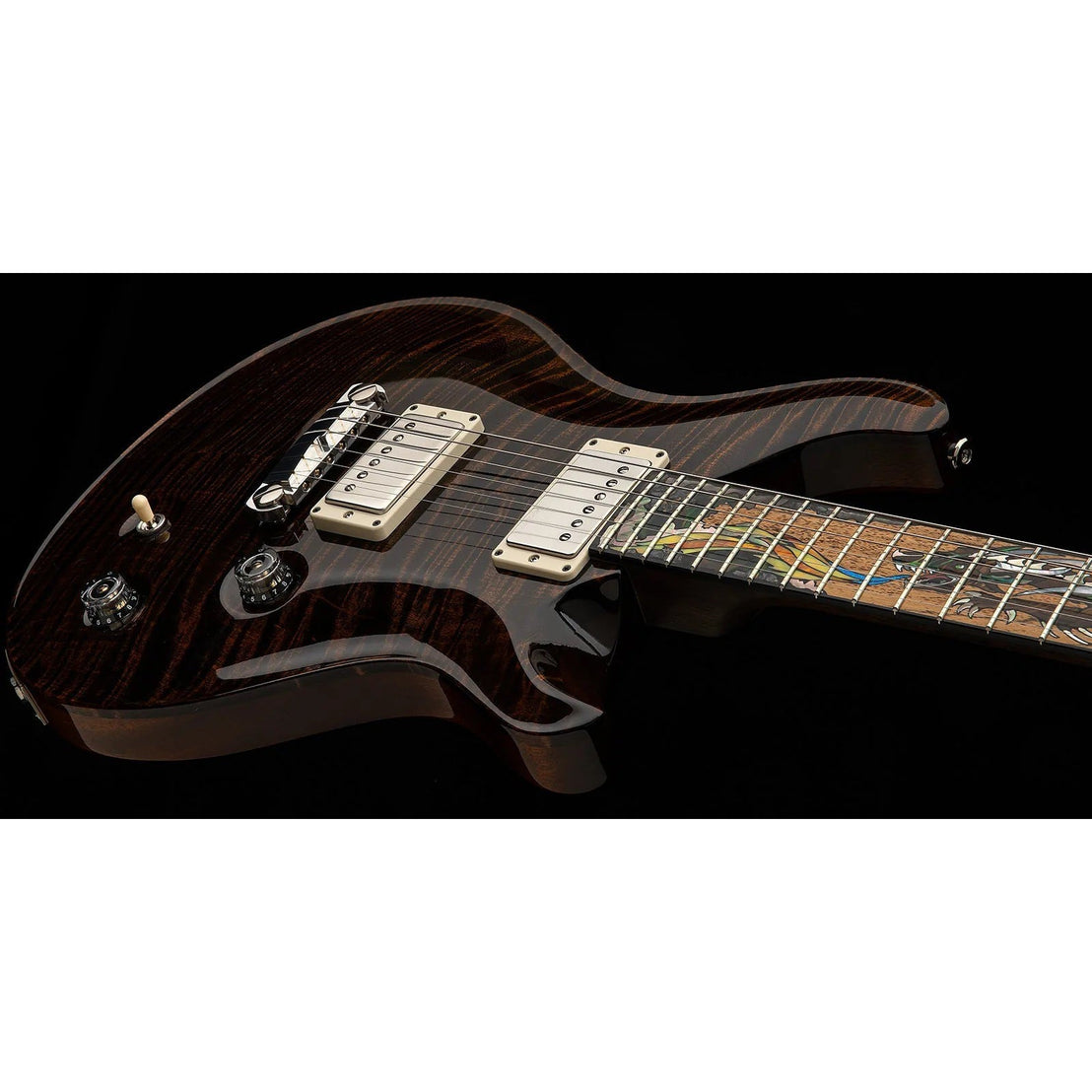 Đàn Guitar Điện PRS Private Stock 40th Anniversary McCarty Dragon - Burnt Chestnut-Mai Nguyên Music