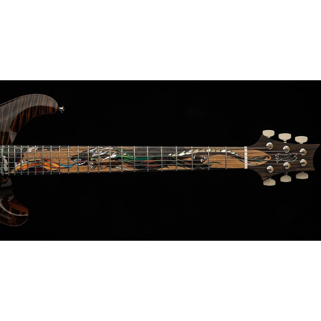 Đàn Guitar Điện PRS Private Stock 40th Anniversary McCarty Dragon - Burnt Chestnut-Mai Nguyên Music