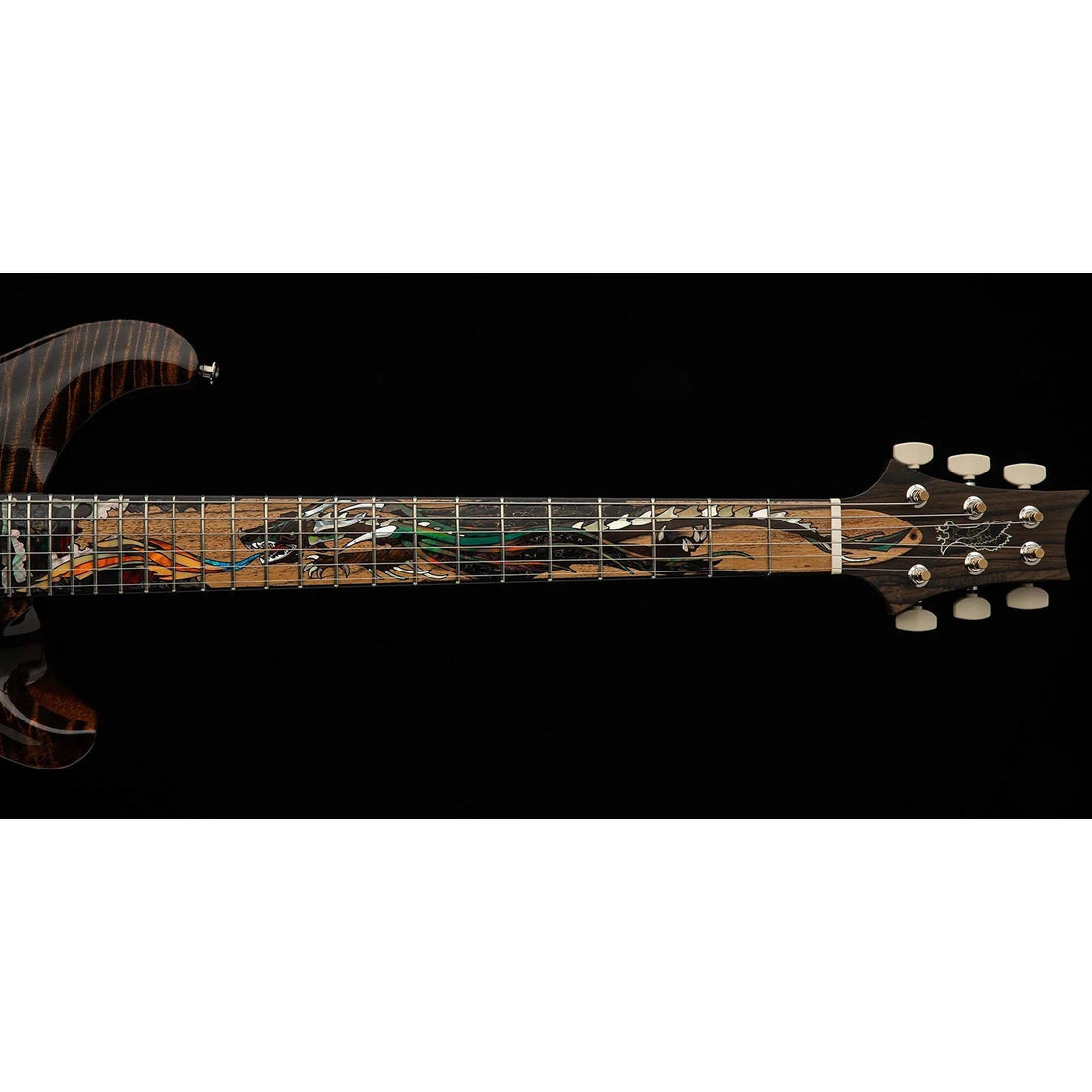 Đàn Guitar Điện PRS Private Stock 40th Anniversary McCarty Dragon, Burnt Chestnut-Mai Nguyên Music