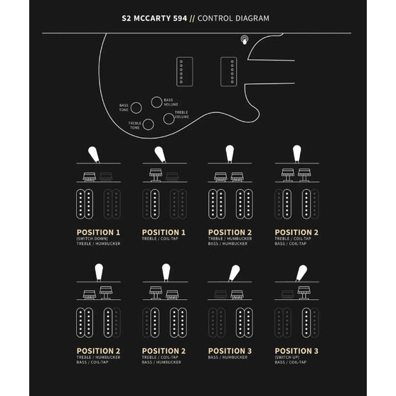 Đàn Guitar Điện PRS S2 McCarty 594 w/Bag, Elephant Grey-Mai Nguyên Music