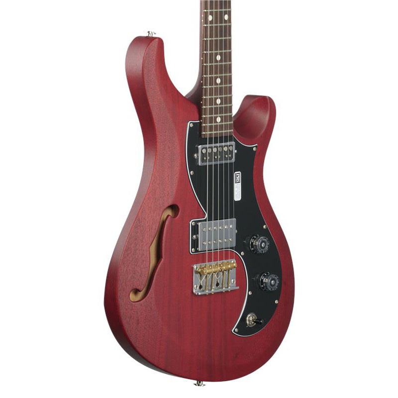 Đàn Guitar Điện PRS S2 Vela Semi-Hollow Satin w/Bag, Vintage Cherry-Mai Nguyên Music