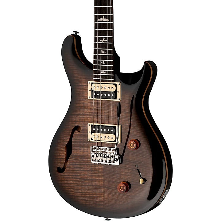 Đàn Guitar Điện PRS SE Custom 22 Semi-Hollow w/Bag, Black Gold Burst-Mai Nguyên Music