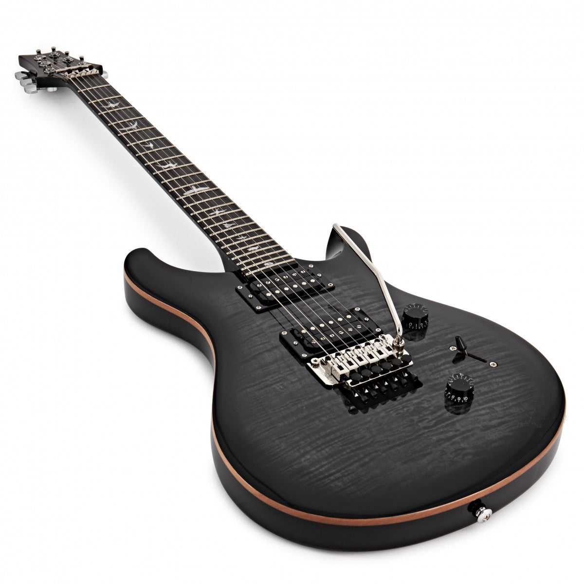 Đàn Guitar Điện PRS SE Custom 24 Floyd w/Bag, Charcoal Burst-Mai Nguyên Music