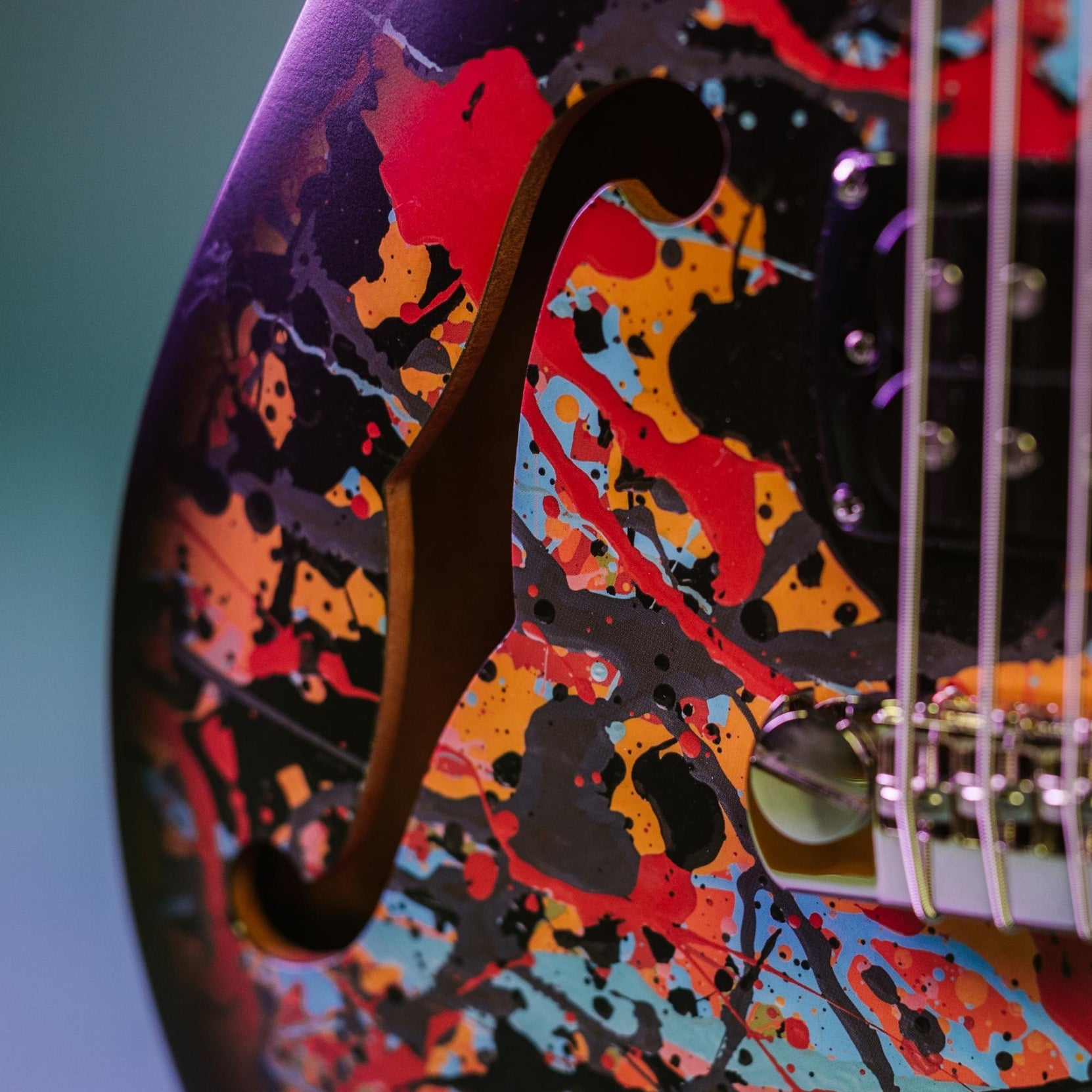 Đàn Guitar Điện PRS SE Ed Sheeran Hollowbody I Piezo Baritone, Rosewood Fingerboard-Mai Nguyên Music