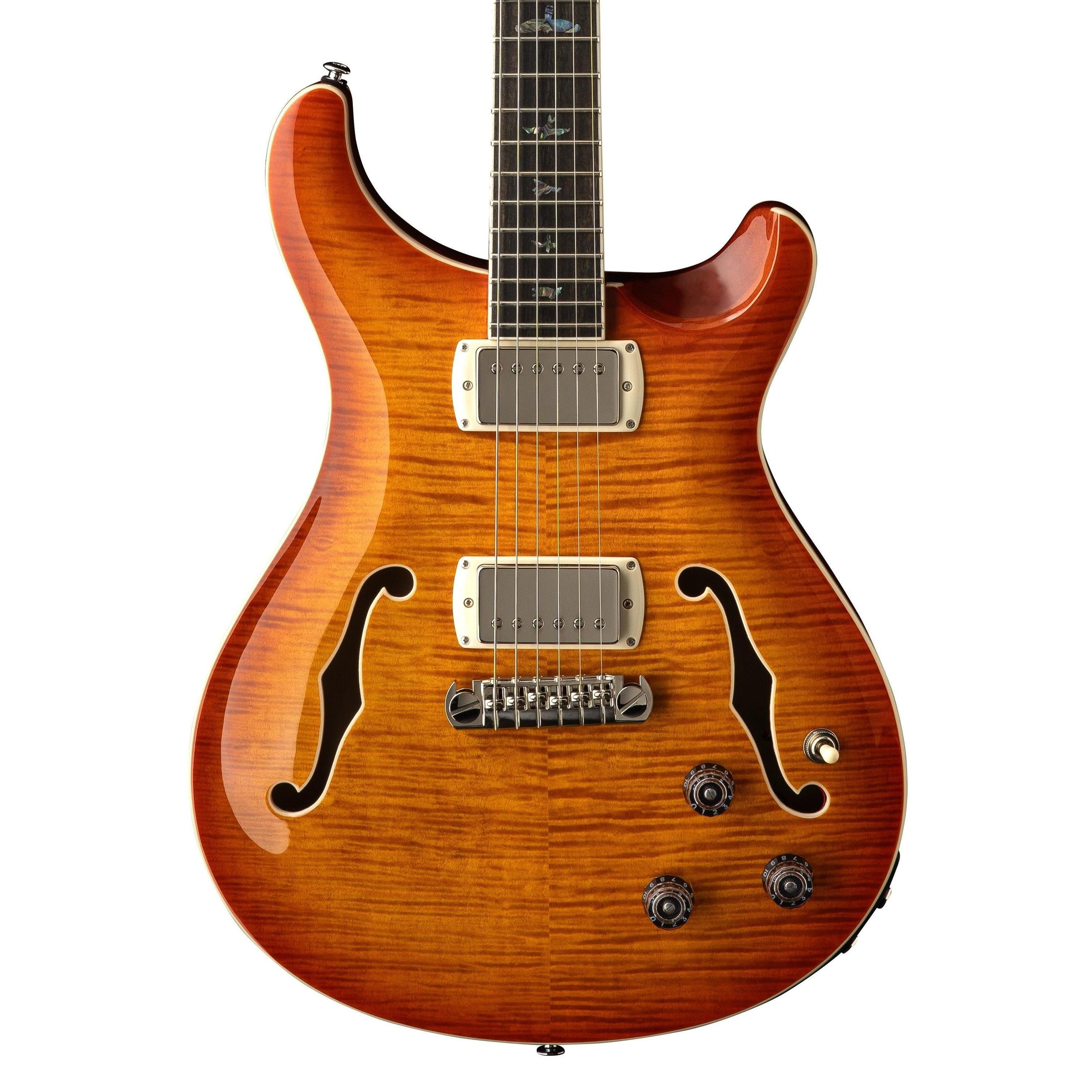 Đàn Guitar Điện PRS SE Hollowbody II Piezo, Ebony Fingerboard-Mai Nguyên Music