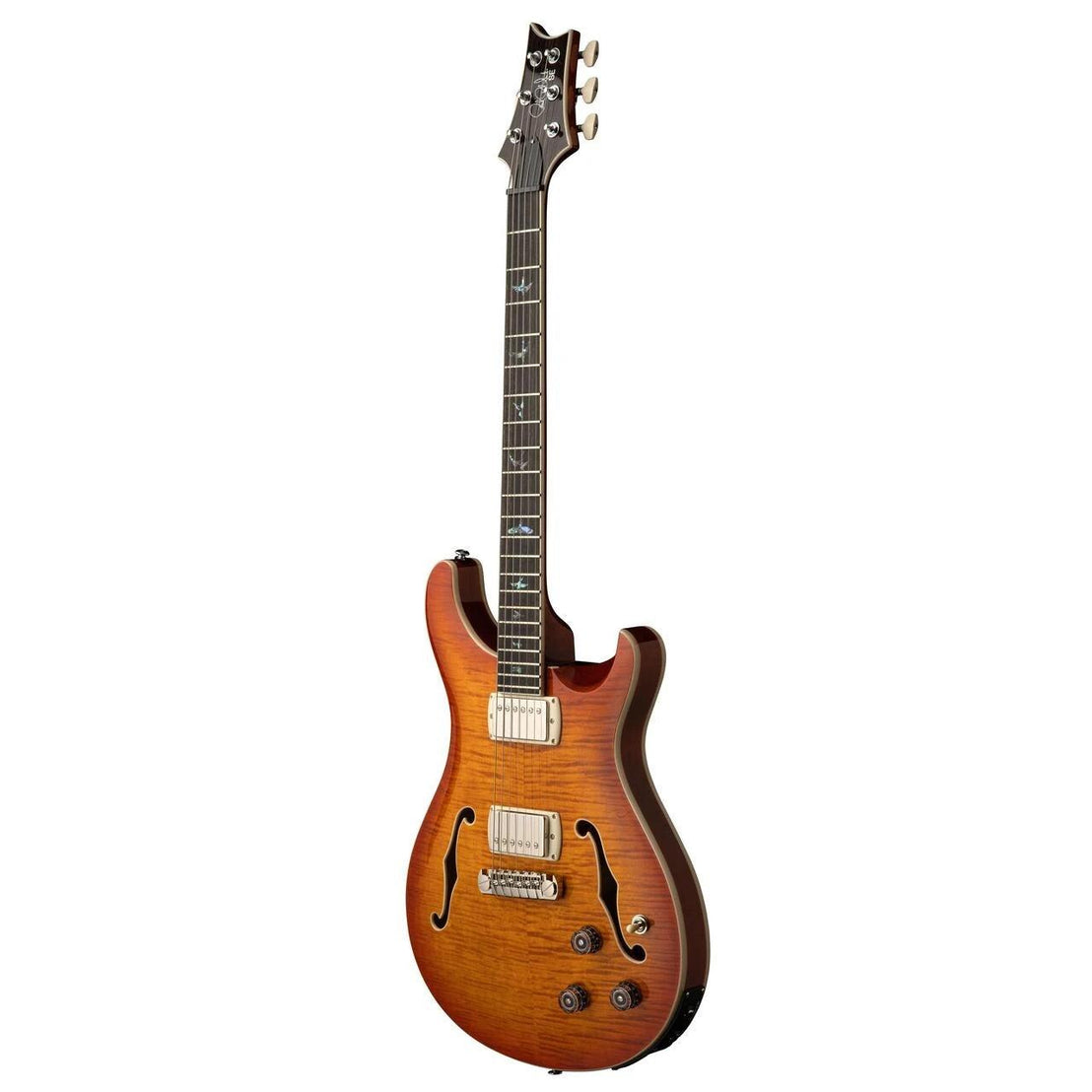 Đàn Guitar Điện PRS SE Hollowbody II Piezo, Ebony Fingerboard-Mai Nguyên Music