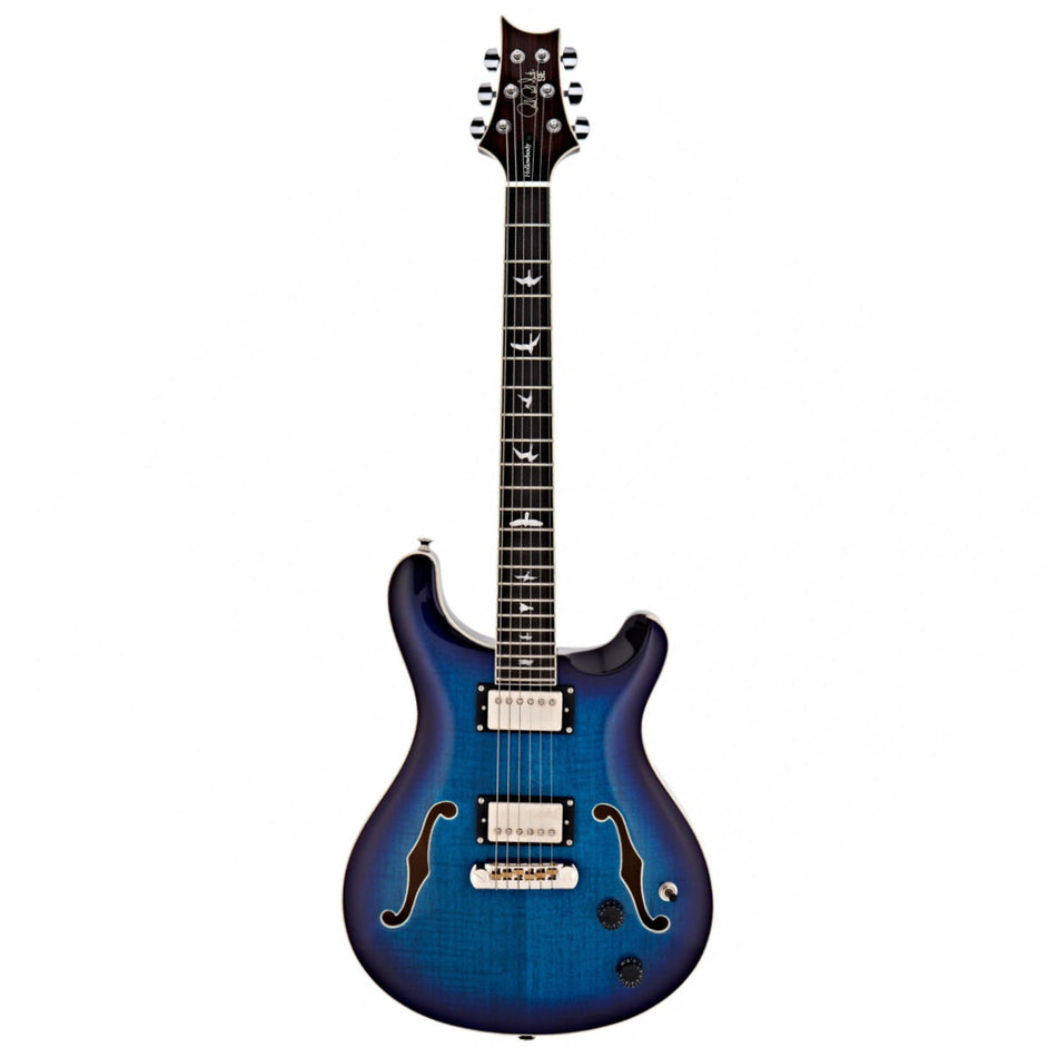 Đàn Guitar Điện PRS SE Hollowbody II w/Case, Faded Blue Burst-Mai Nguyên Music