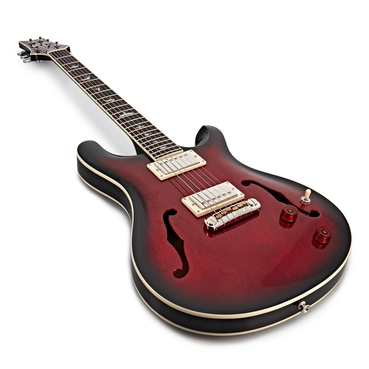 Đàn Guitar Điện PRS SE Hollowbody Standard w/Case, Fire Red Burst-Mai Nguyên Music