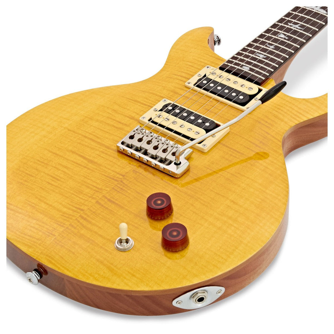 Đàn Guitar Điện PRS SE Santana w/Bag, Santana Yellow-Mai Nguyên Music