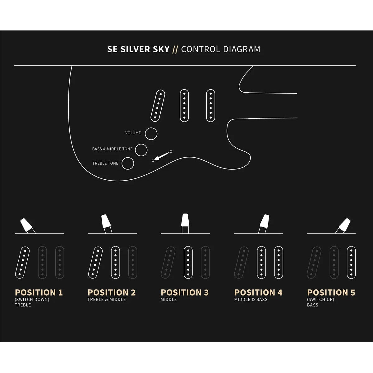 Đàn Guitar Điện PRS SE Silver Sky w/Bag, Stone Blue-Mai Nguyên Music