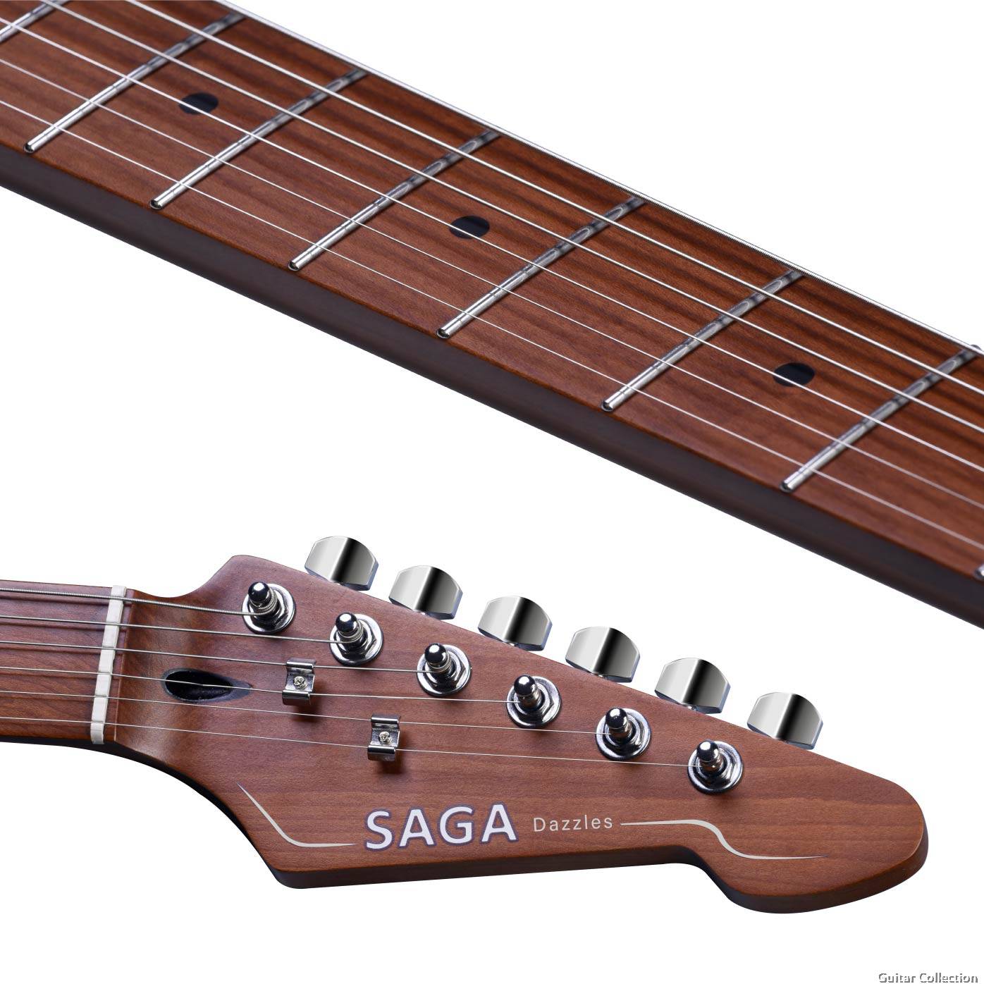 Đàn Guitar Điện Saga SMF1314 Stratocaster SSS-Mai Nguyên Music