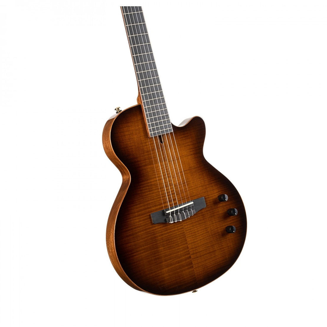 Đàn Guitar Điện Silent Cort Sunset Nylectric DLX-Mai Nguyên Music