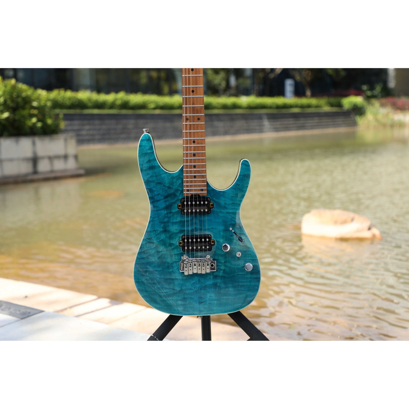 Đàn Guitar Điện Sqoe SEIB950-Mai Nguyên Music