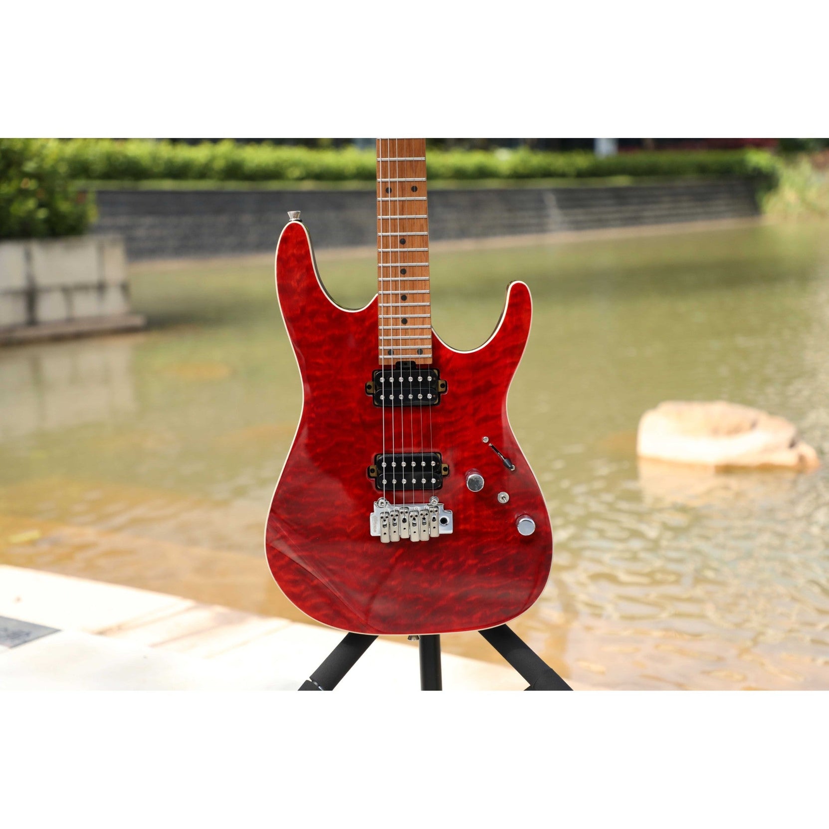 Đàn Guitar Điện Sqoe SEIB950-Mai Nguyên Music