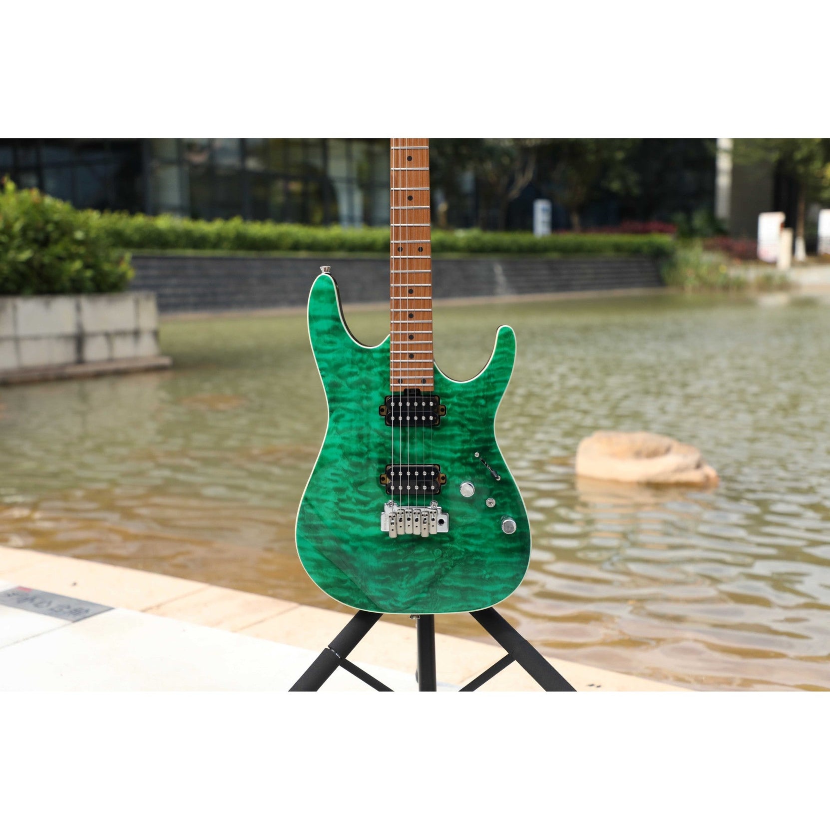 Đàn Guitar Điện Sqoe SEIB950-Mai Nguyên Music