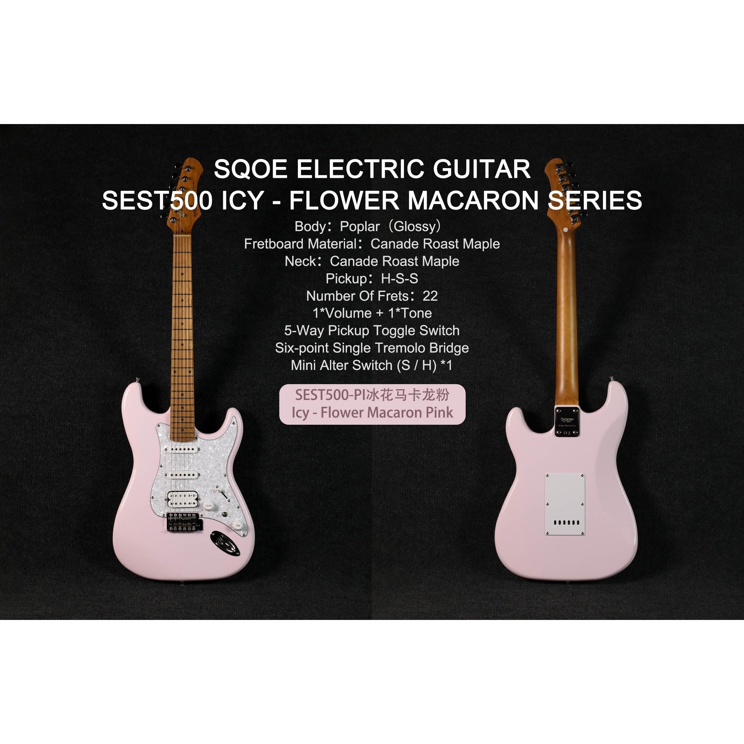 Đàn Guitar Điện Sqoe SEST500 Stratocaster-Mai Nguyên Music