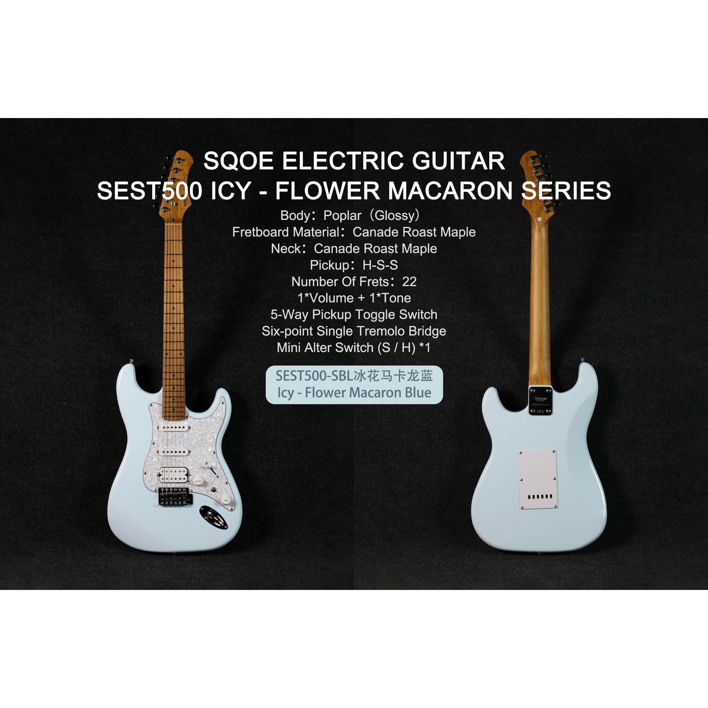 Đàn Guitar Điện Sqoe SEST500 Stratocaster-Mai Nguyên Music