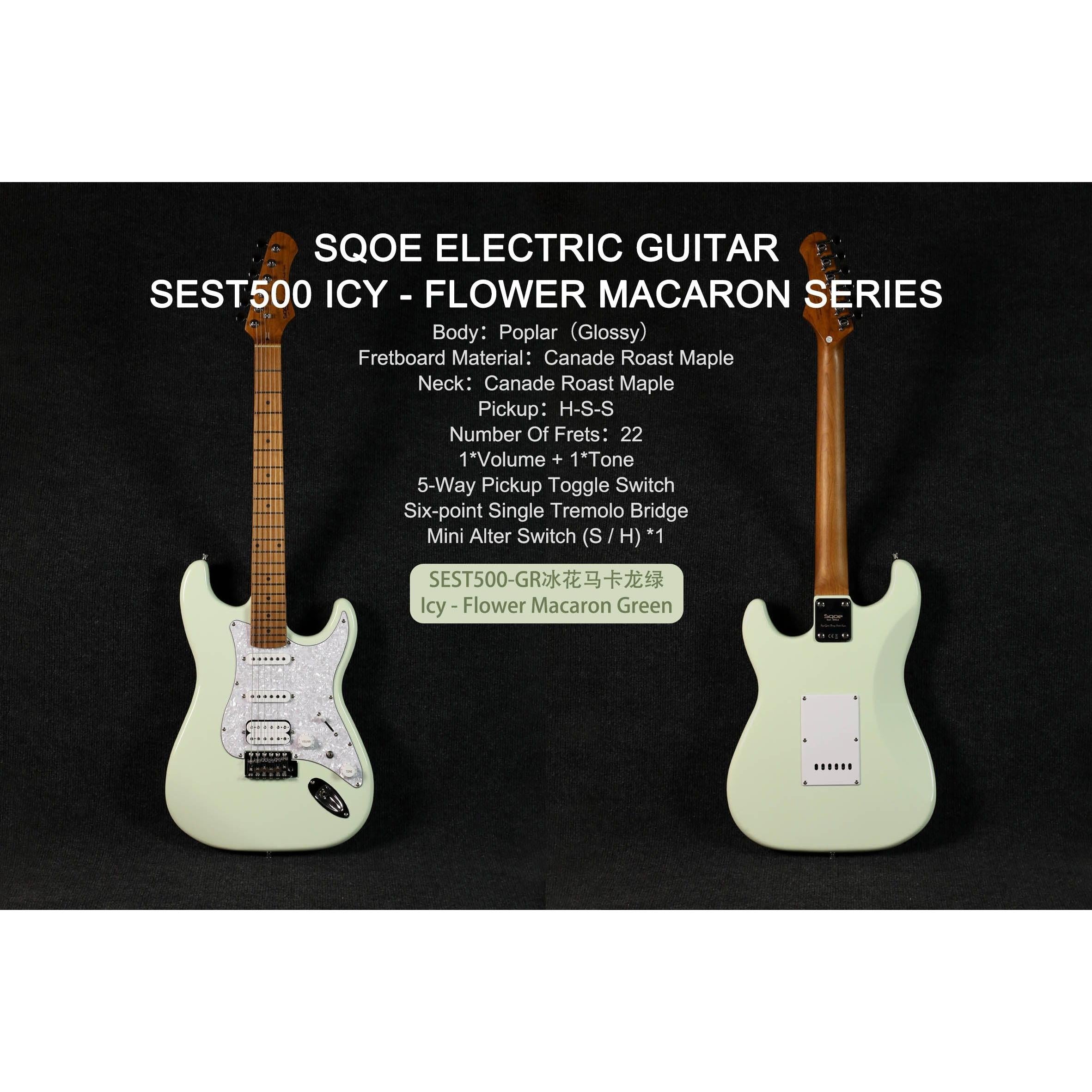 Đàn Guitar Điện Sqoe SEST500 Stratocaster-Mai Nguyên Music