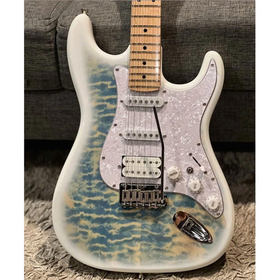 Đàn Guitar Điện Sqoe SEST699 Limited Edition – Larimar Blue-Mai Nguyên Music
