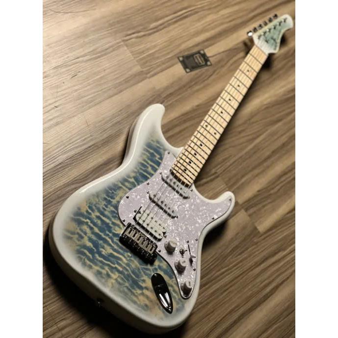 Đàn Guitar Điện Sqoe SEST699 Limited Edition – Larimar Blue-Mai Nguyên Music