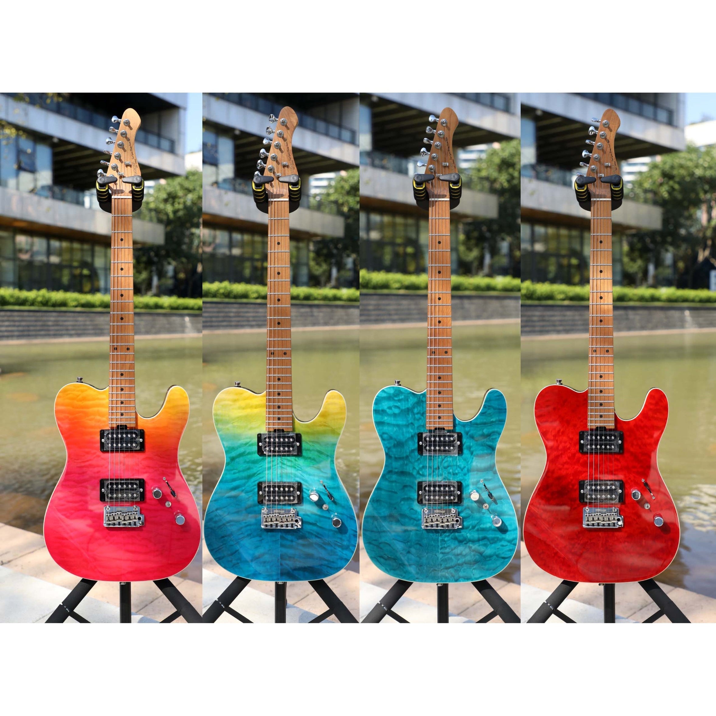 Đàn Guitar Điện Sqoe SETL900 Telecaster-Mai Nguyên Music