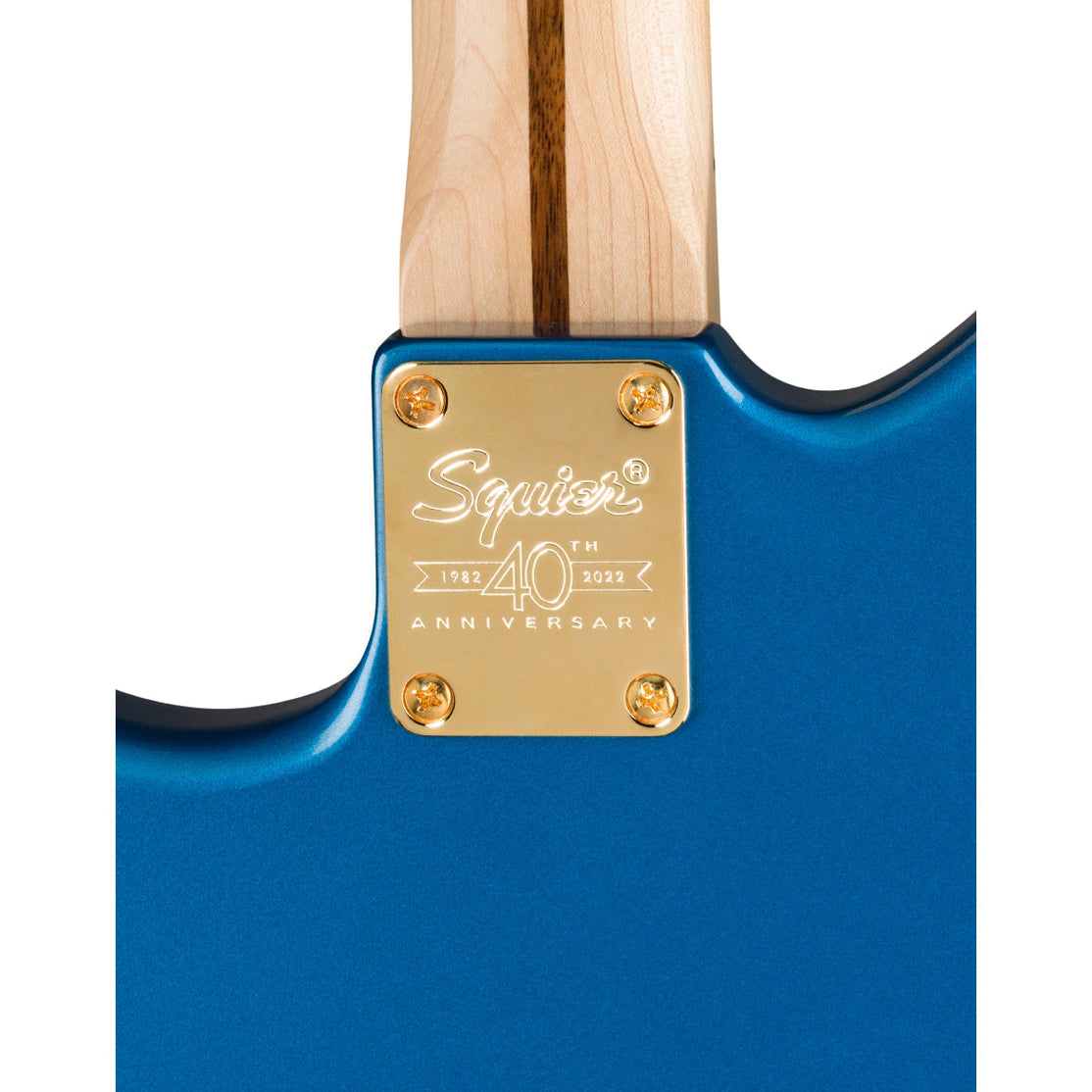 Đàn Guitar Điện Squier 40th Anniversary Jazzmaster Gold Edition, Larel Fingerboard, Lake Placid Blue-Mai Nguyên Music
