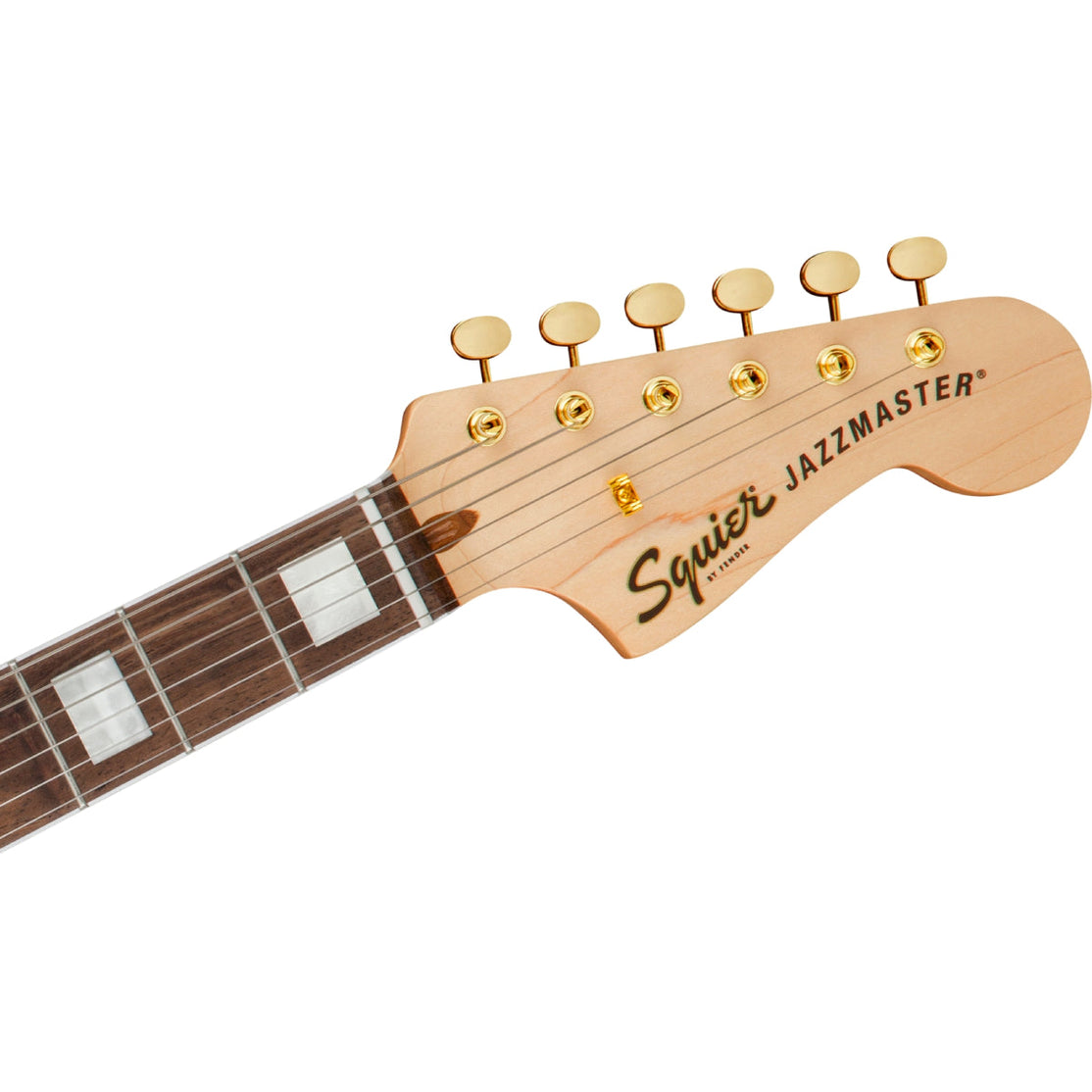 Đàn Guitar Điện Squier 40th Anniversary Jazzmaster Gold Edition, Larel Fingerboard, Lake Placid Blue-Mai Nguyên Music