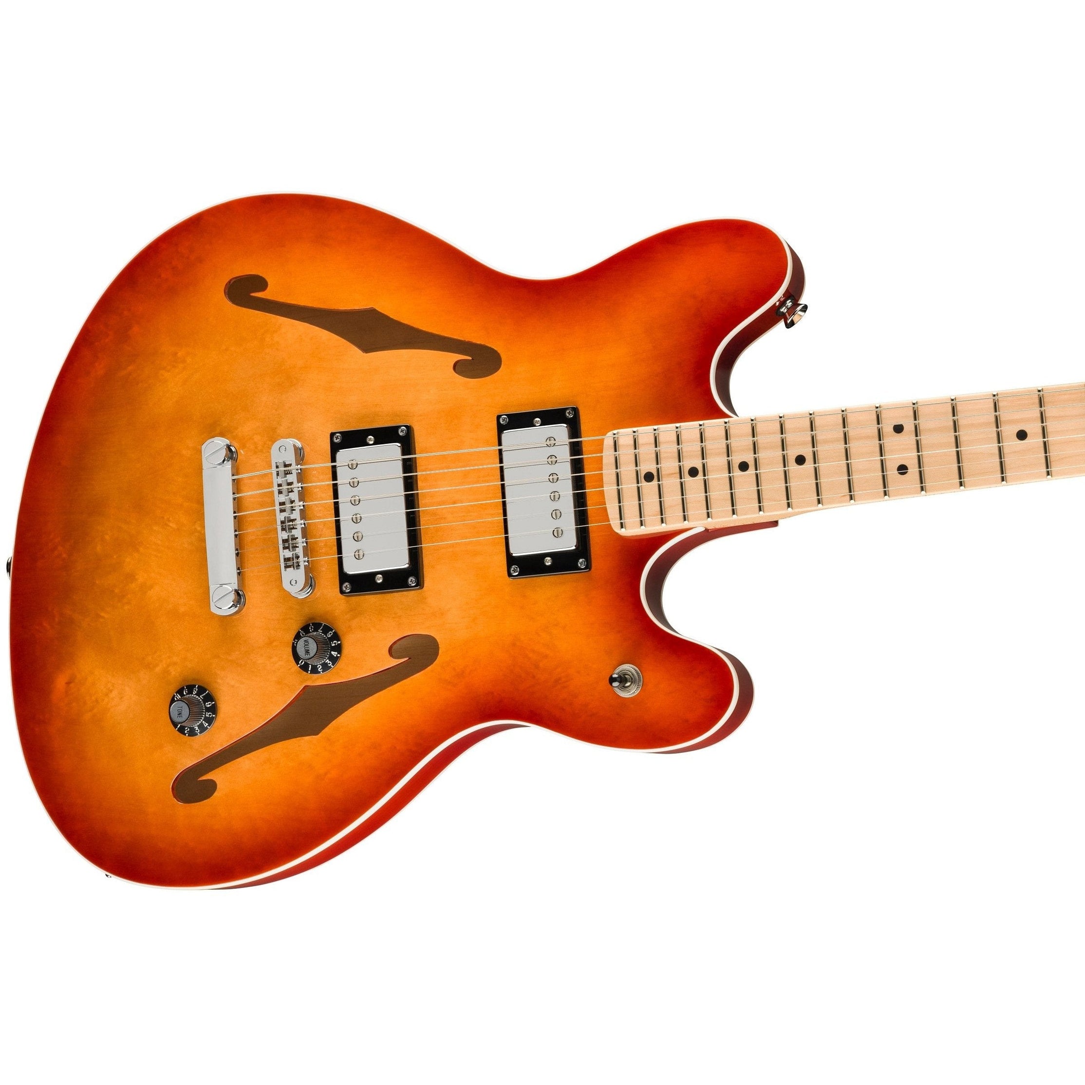 Đàn Guitar Điện Squier Affinity Series Starcaster Deluxe Semi-Hollow-Mai Nguyên Music