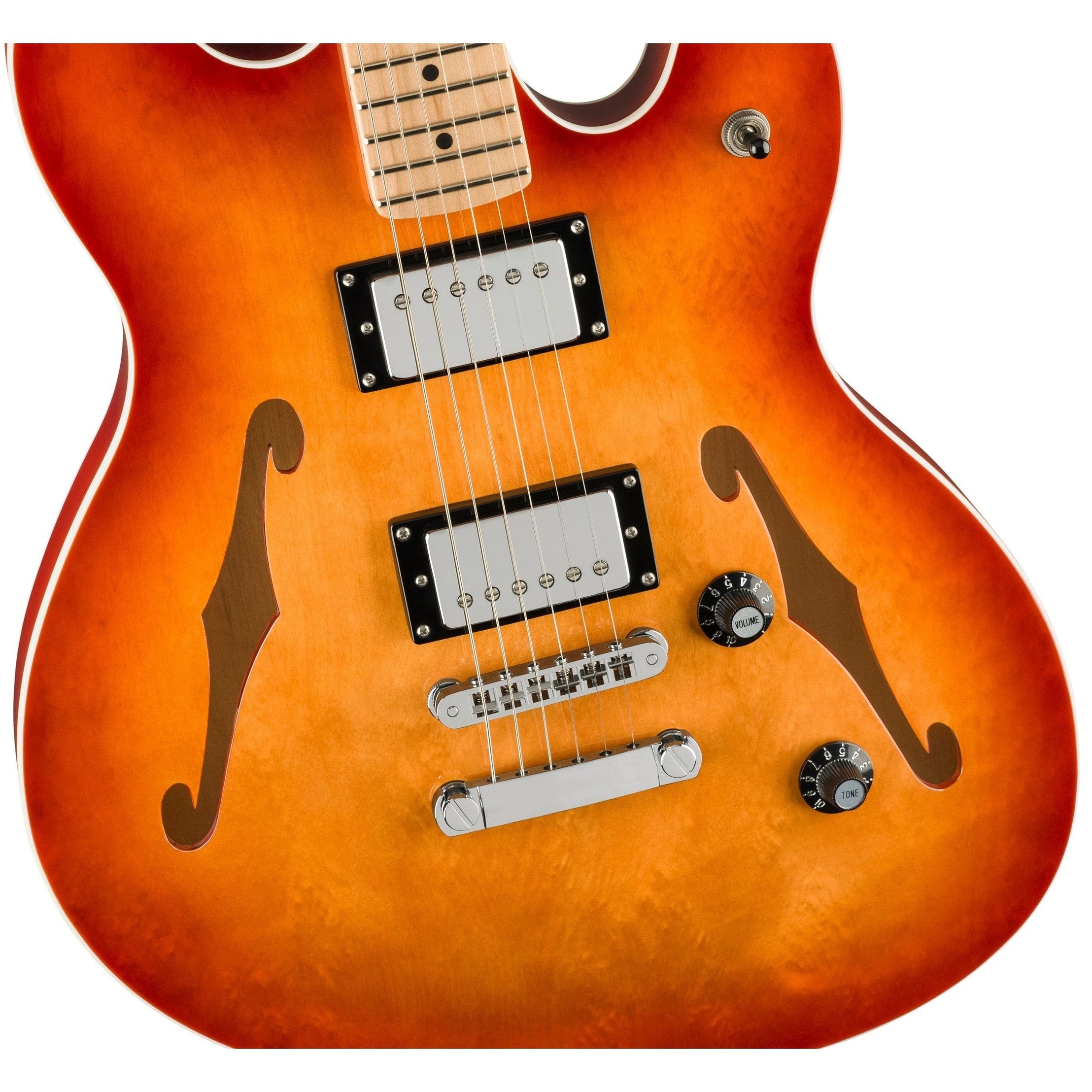 Đàn Guitar Điện Squier Affinity Series Starcaster Deluxe Semi-Hollow-Mai Nguyên Music