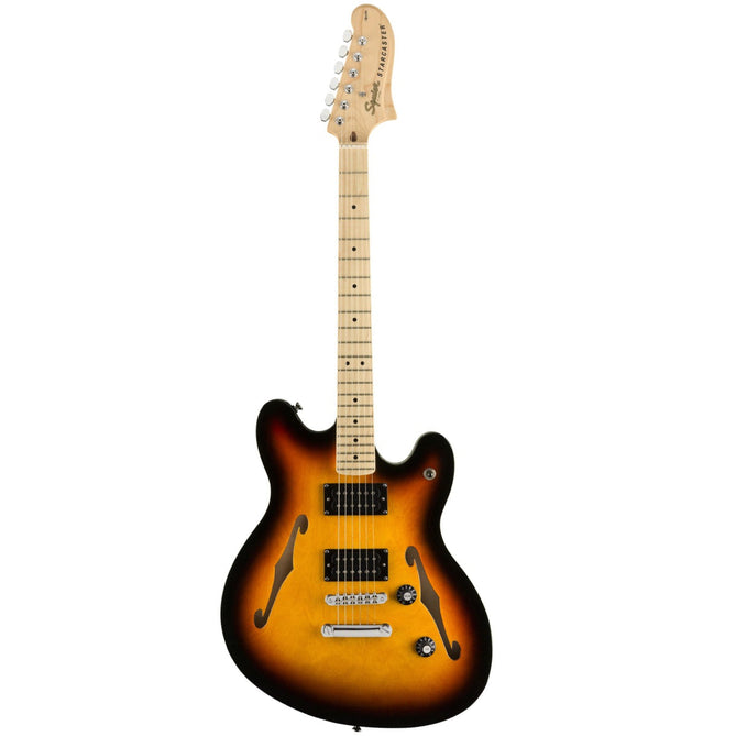 Đàn Guitar Điện Squier Affinity Series Starcaster, Maple Fingerboard, 3-Color Sunburst-Mai Nguyên Music
