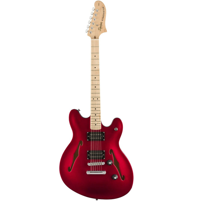 Đàn Guitar Điện Squier Affinity Series Starcaster, Maple Fingerboard, Candy Apple Red-Mai Nguyên Music