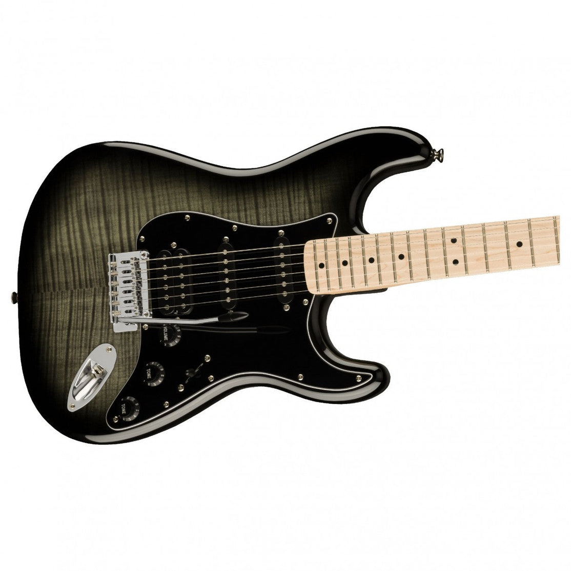 Đàn Guitar Điện Squier Affinity Series Stratocaster FMT HSS, Maple Fingerboard, Black Burst-Mai Nguyên Music