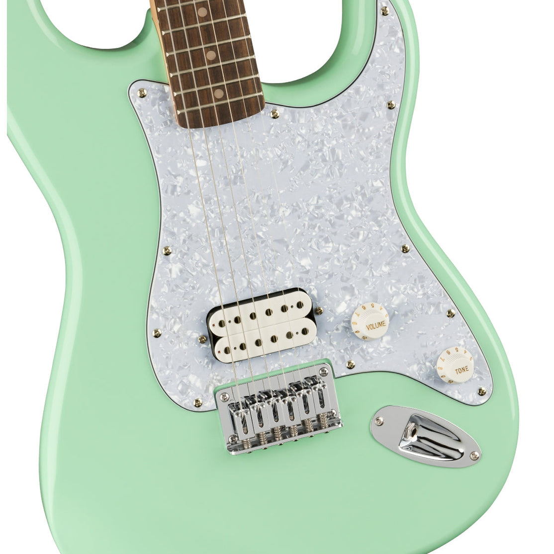 Đàn Guitar Điện Squier Affinity Series Stratocaster H Hardtail, Laurel Fingerboard, Surf Green-Mai Nguyên Music