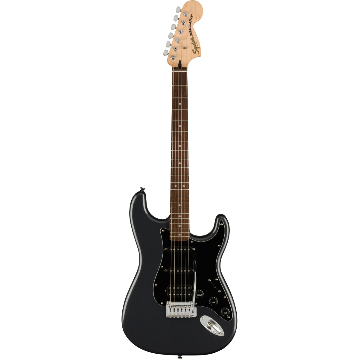 Đàn Guitar Điện Squier Affinity Series Stratocaster HSS Pack, Laurel Fingerboard, Charcoal Frost Metallic-Mai Nguyên Music