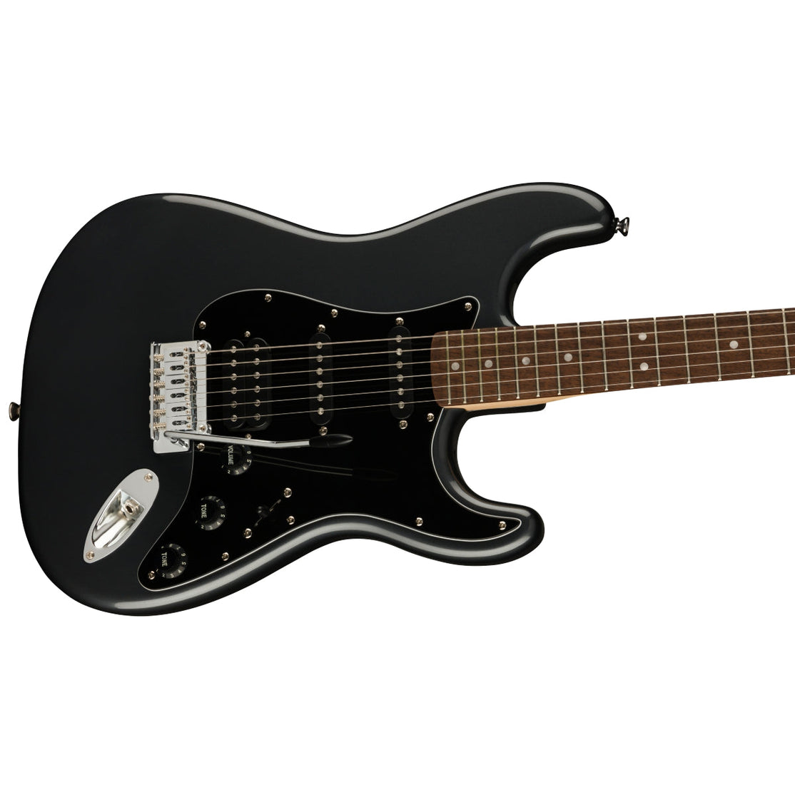 Đàn Guitar Điện Squier Affinity Series Stratocaster HSS Pack, Laurel Fingerboard, Charcoal Frost Metallic-Mai Nguyên Music