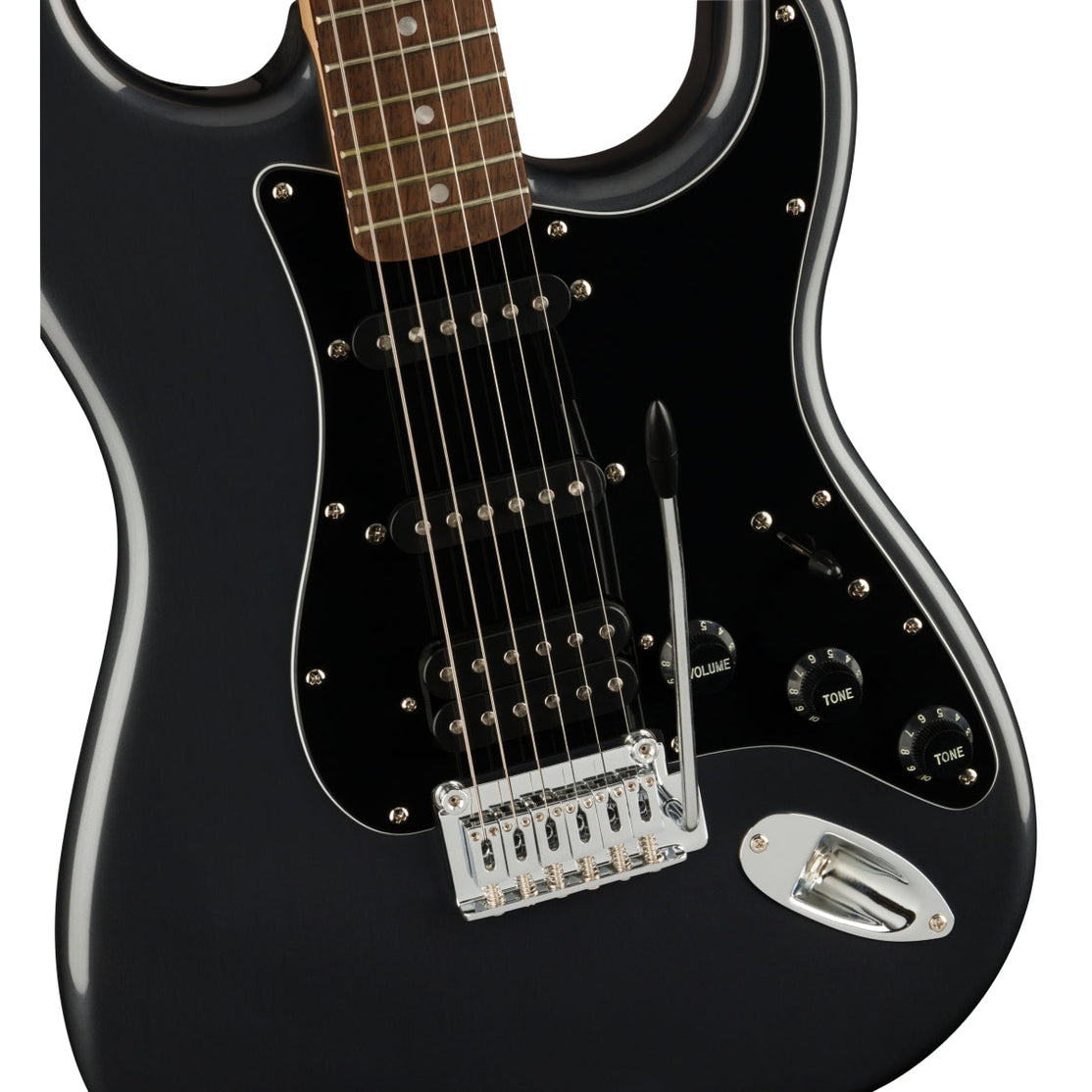 Đàn Guitar Điện Squier Affinity Series Stratocaster HSS Pack, Laurel Fingerboard, Charcoal Frost Metallic-Mai Nguyên Music