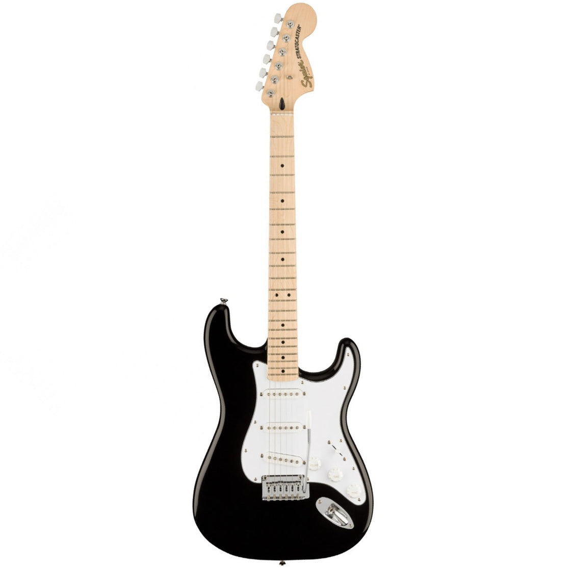 Đàn Guitar Điện Squier Affinity Series Stratocaster, Maple Fingerboard, Black-Mai Nguyên Music