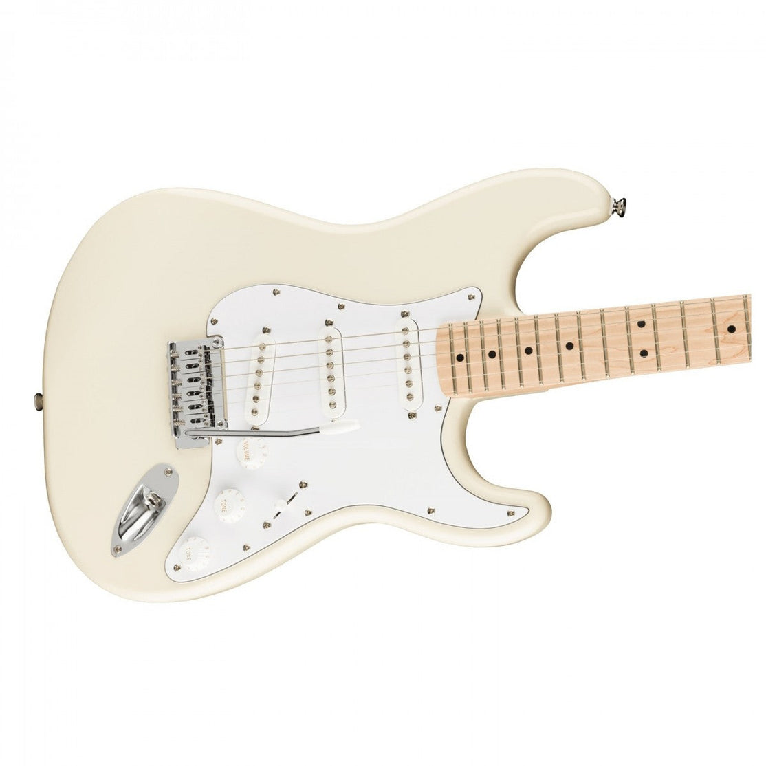 Đàn Guitar Điện Squier Affinity Series Stratocaster, Maple Fingerboard, Olympic White-Mai Nguyên Music