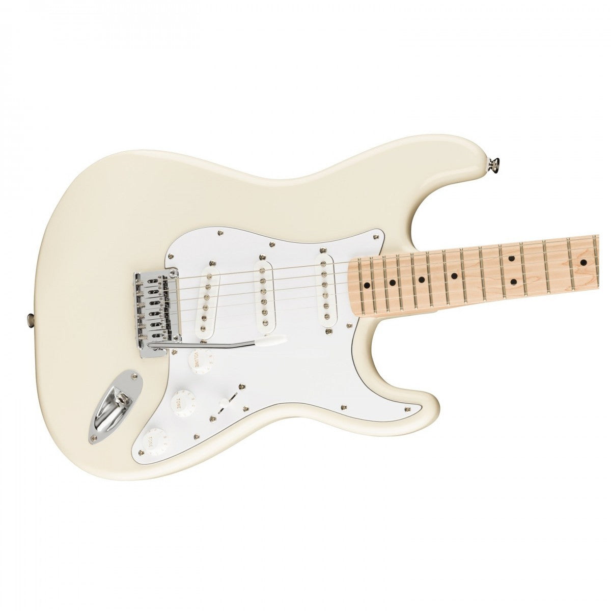 Đàn Guitar Điện Squier Affinity Series Stratocaster, Maple Fingerboard, Olympic White-Mai Nguyên Music