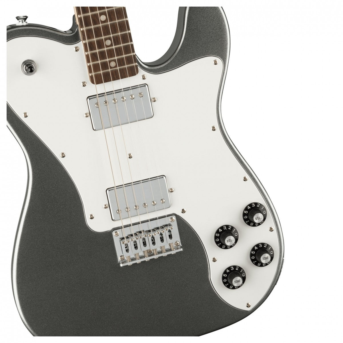 Đàn Guitar Điện Squier Affinity Series Telecaster Deluxe, Laurel Fingerboard, Charcoal Frost Metallic-Mai Nguyên Music