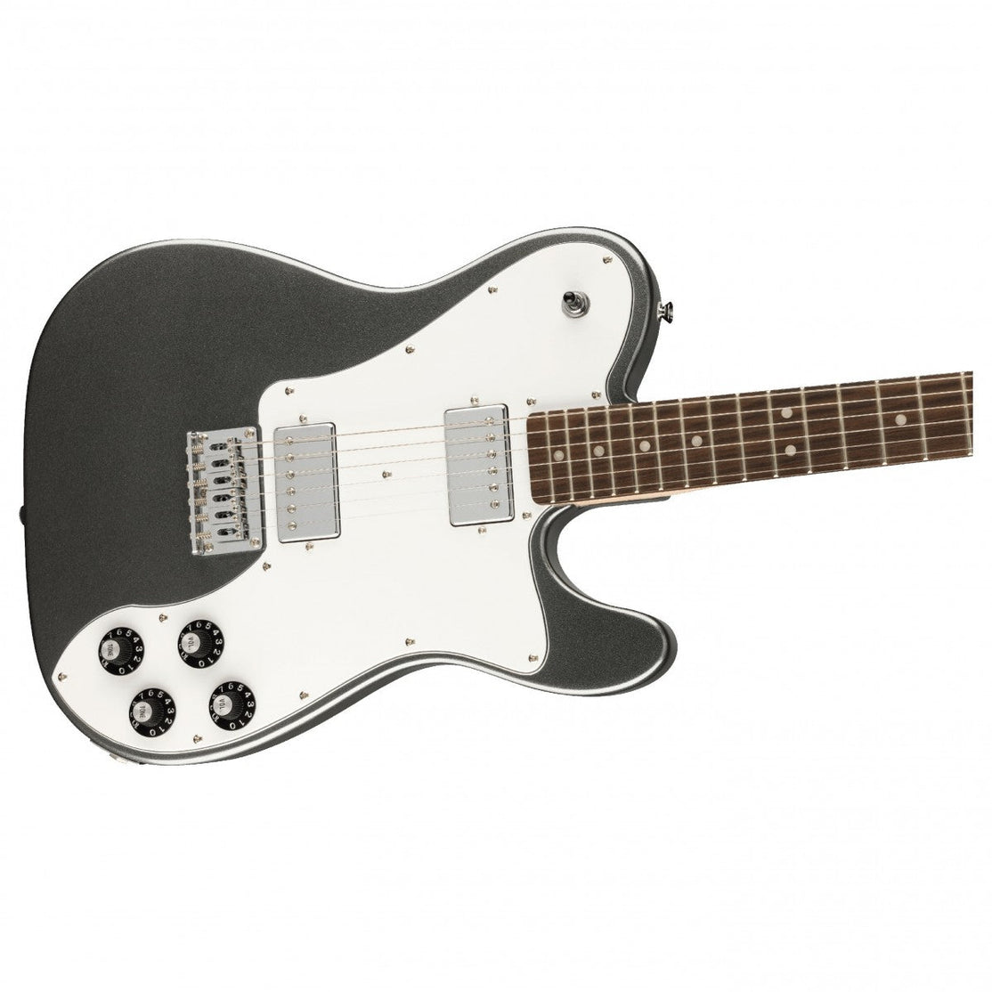 Đàn Guitar Điện Squier Affinity Series Telecaster Deluxe, Laurel Fingerboard, Charcoal Frost Metallic-Mai Nguyên Music